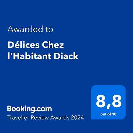 Delices Chez L'Habitant Diack Dakar Exteriör bild